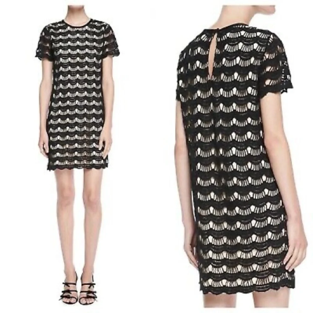kate spade virginia scalloped lace dress